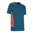 thumbnail image 2 of Gamegear - Camiseta de manga corta training transpirable Cooltex para hombre (Azul eléctrico/naranja fluorescente), 2 of 2