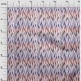 thumbnail image 2 of oneOone Viscose Chiffon Fabric Chevron Ikat Print Fabric By The Yard 42 Inch Wide, 2 of 4