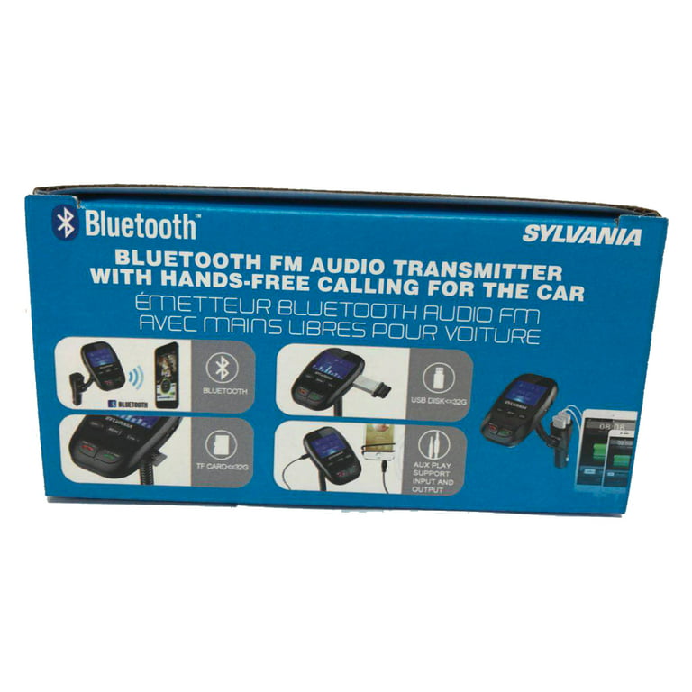 Sylvania Bluetooth Handsfree Transmitter for Vehicle - Home Audio