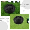 thumbnail image 3 of COSMOBETTY Portable Golf Training Aid Plastic For Two Players Outdoor Training 1 Pair 9.1x7.7x0.8in, 3 of 8