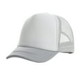 thumbnail image 4 of Gorra de béisbol para niñas Minnieouse Viseras de verano Ajustable transpirable Malla de viaje Hip Hop Gris, 4 of 6