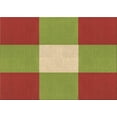 thumbnail image 1 of Ahgly Company Machine Washable Indoor Rectangle Transitional Green Area Rugs, 5' x 8', 1 of 7