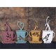 thumbnail image 2 of Metal Coffee Cup Wall Decor Wire Coffee Sign Cafe Themed yeacher decoración de pared de taza de café de metal, 2 of 7