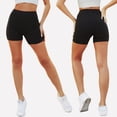 thumbnail image 2 of VALANDY Women's High Waist Biker Yoga Workout Shorts, 3-Pack, 2 of 9