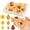 Bees+Daisy+Ladybugs, variant on 100 Pieces Tiny Resin Bees Daisy Flowers Ladybugs, Flatback Daisy Flowers Bumble Bees Embellishment Bee Decors with Box DIY Wreath Cake Decorations Flowers Bee for Crafts Scrapbooking