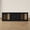 Black, variant on CHIC HOUSE 95" Modular 3 Piece Entertainment Center with Storage, Fluted Extra Long TV Stand for TVs up to 100", Modern Wood Media Console Cabinet for Living Room, Bedroom, Black