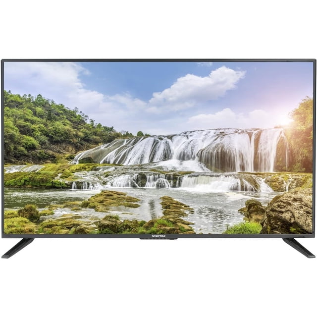 Sceptre Televisión | 43 Pulgadas | FHD | 1080P | LED | HDMI | USB | MHL | Puerto VGA | MEMC 120 | Filtro de Peine 3D | No Smart TV (Reacondicionado)