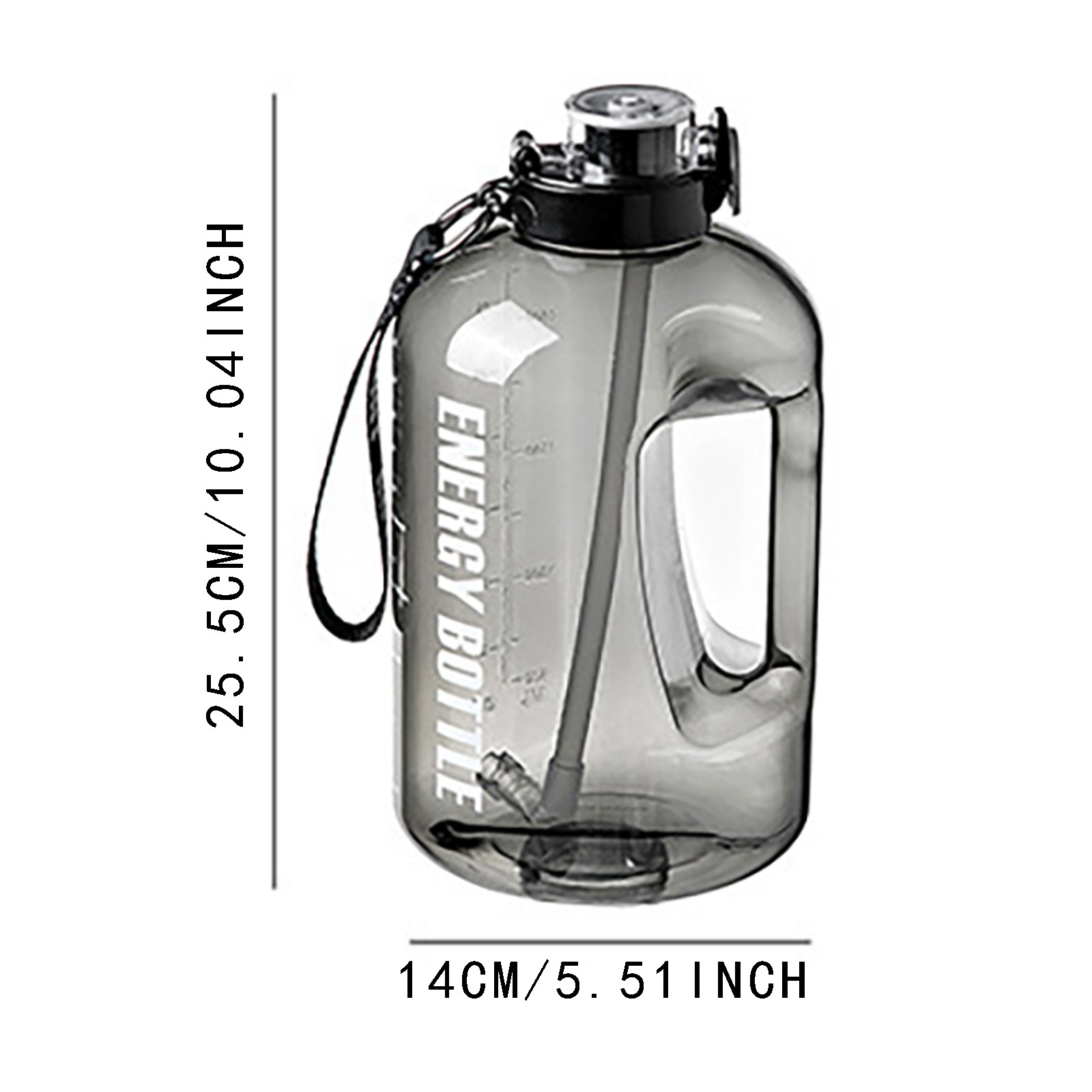 Eattic Sports Water Bottle Clearance, 1 Gallon Water Bottle 85 Oz ...