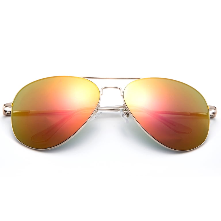 Newbee Fashion - Classic Aviator Sunglasses Flash Full  display picture 3