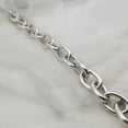 thumbnail image 4 of GOOHOCHY 2Pcs Chunky Chain Necklace Aluminum Retro Punk Metal Link Curb Chain Statement Jewelry, 4 of 8