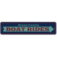 thumbnail image 2 of Boat Rides Arrow Novelty Sign, Metal Wall Decor - 4x18 inches, 2 of 4