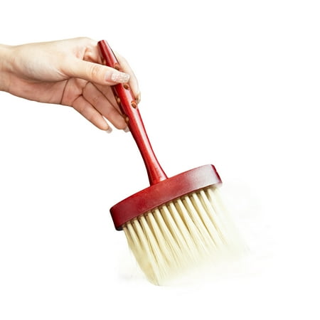 

Hloma Cleaning Brush No Hair Shedding Wooden Handle Non-scratching Resilient Good Effect Interior Cleaning Lightweight Soft Car Detailing Brush for Automobile