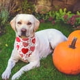 thumbnail image 5 of Suéter con capucha de cuatro patas para mascotas Ropa para mascotas Ropa abrigada de otoño e invierno para perros Ropa roja para mascotas 2104, 5 of 5