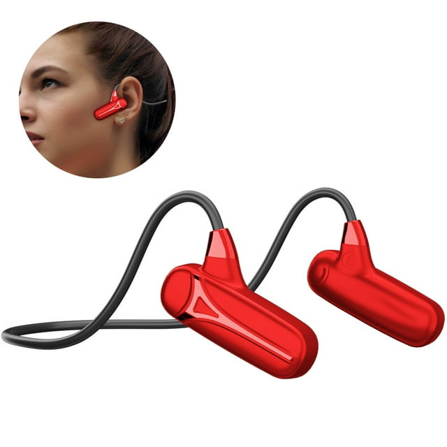 Auriculares inalámbricos de conducción ósea con micrófono Bluetooth 5.0, llamada telefónica HD, auriculares deportivos ligeros, auriculares impermeables para correr Xemadio 2034671-2