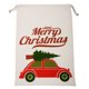 thumbnail image 3 of Sacos de Navidad personalizados, bolsa de lona para regalo de Navidad, bolsa de dulces de Papá Noel, bolsa de regalo con cordón de Navidad, 3 of 4