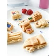 thumbnail image 2 of construction Trucks Mini Waffle Maker - Make 7 Fun, Different Vehicle Shaped Pancakes Featuring a Bulldozer, Forklift & More - Electric Non-Stick Pan cake car Waffler Iron, Fun cool Breakfas, 2 of 5