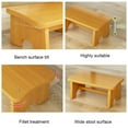 thumbnail image 4 of tredstone Safe Foot Stool - Anti-skid Bottom Humanized Angles Strong Structure Wood Footstool Home Low Stool Original, 4 of 6
