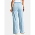 thumbnail image 3 of Madden NYC Women's Drawstring Utility Jeans, 32'' Inseam, Sizes XXS-2XL, 3 of 5
