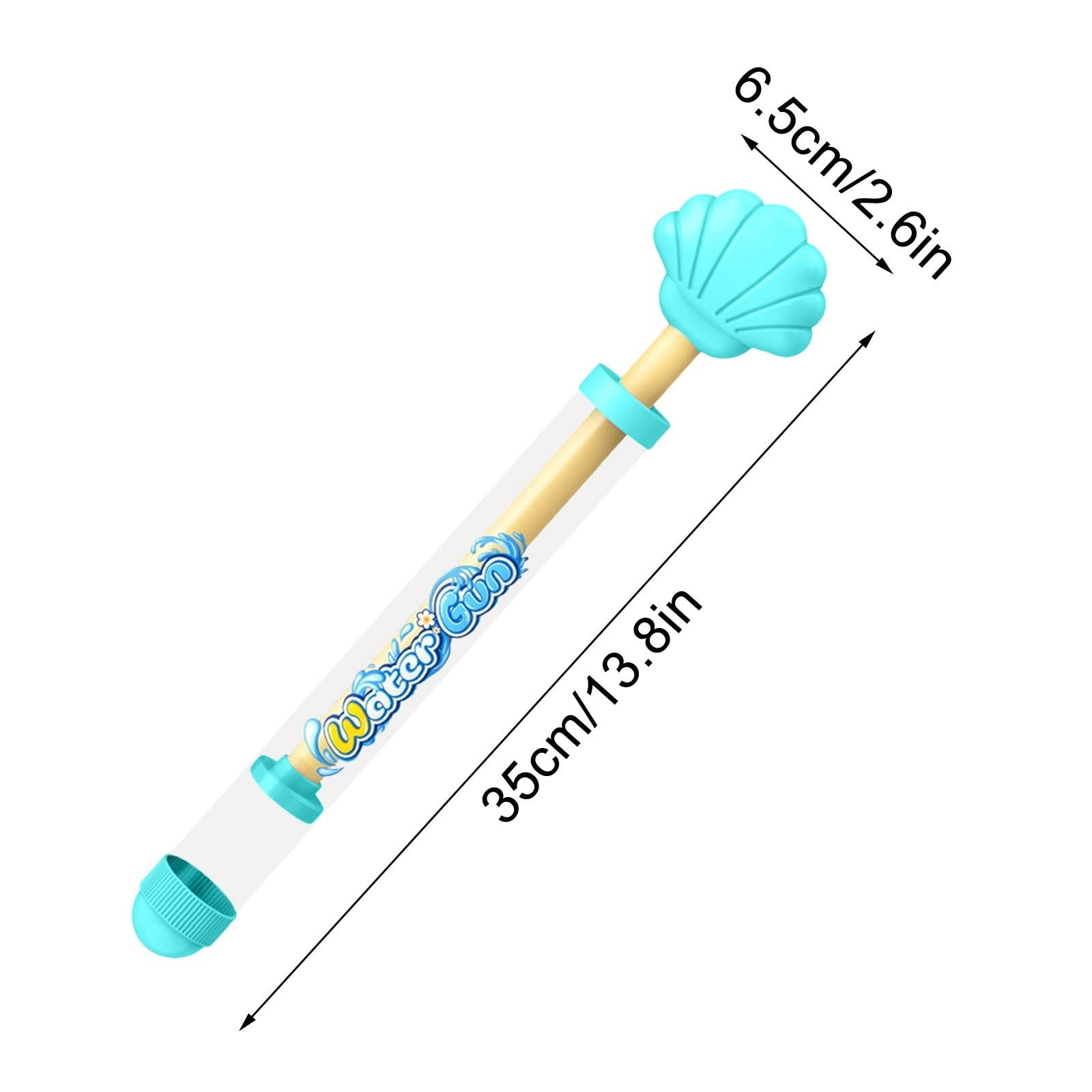 Creativity Fireworks Water Gun,Cute Shell Shaped Sprays Water Like Fireworks,Squirt Gun Umbrella-Shaped Spray for Summer Pool, Backyard, Beach, Birthday Party Outdoor Game