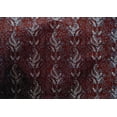thumbnail image 4 of oneOone Cotton Silk Fabric Leaves Block Printed Craft Fabric BTY 42 Inch Wide, 4 of 4