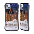 thumbnail image 1 of Head Case Designs Officially Licensed Simone Gatterwe Horses Christmas Time Hybrid Case Compatible with Apple iPhone 14 Plus, 1 of 7