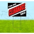 thumbnail image 1 of Store-Wide Clearance Sale (18"" X 24"") Yard Sign, Includes Metal Step Stake, 1 of 4