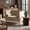 Beige, variant on Lausaint Home Oversized Chesterfield Chair, Mid Century 38.6" Single Accent Chair with 31" Wide Seat Button Tufted Backrest, Rolled Armrests, 2 Pillows for Living Room, Beige