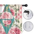 thumbnail image 4 of Blackout Kids Curtains,Pioneer Flower Floral Print Pattern Childrens Insulated Curtains Set Of 2,Bedroom Essentials,Toddler Room Decor 42"x84", 4 of 5