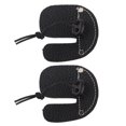 thumbnail image 1 of Protectores de dedos de microfibra para arcos recurvos tradicionales: paquete de 2 protectores de tiro con arco, 1 of 8