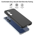 thumbnail image 4 of Silicone Case for Samsung Galaxy S25 FE, Takfox Durable and Stylish Drop Tested Soft Silicone Gel Rubber Slim Fit Shockproof Protection Phone Cover for Samsung Galaxy S25 FE 5G,Black, 4 of 10