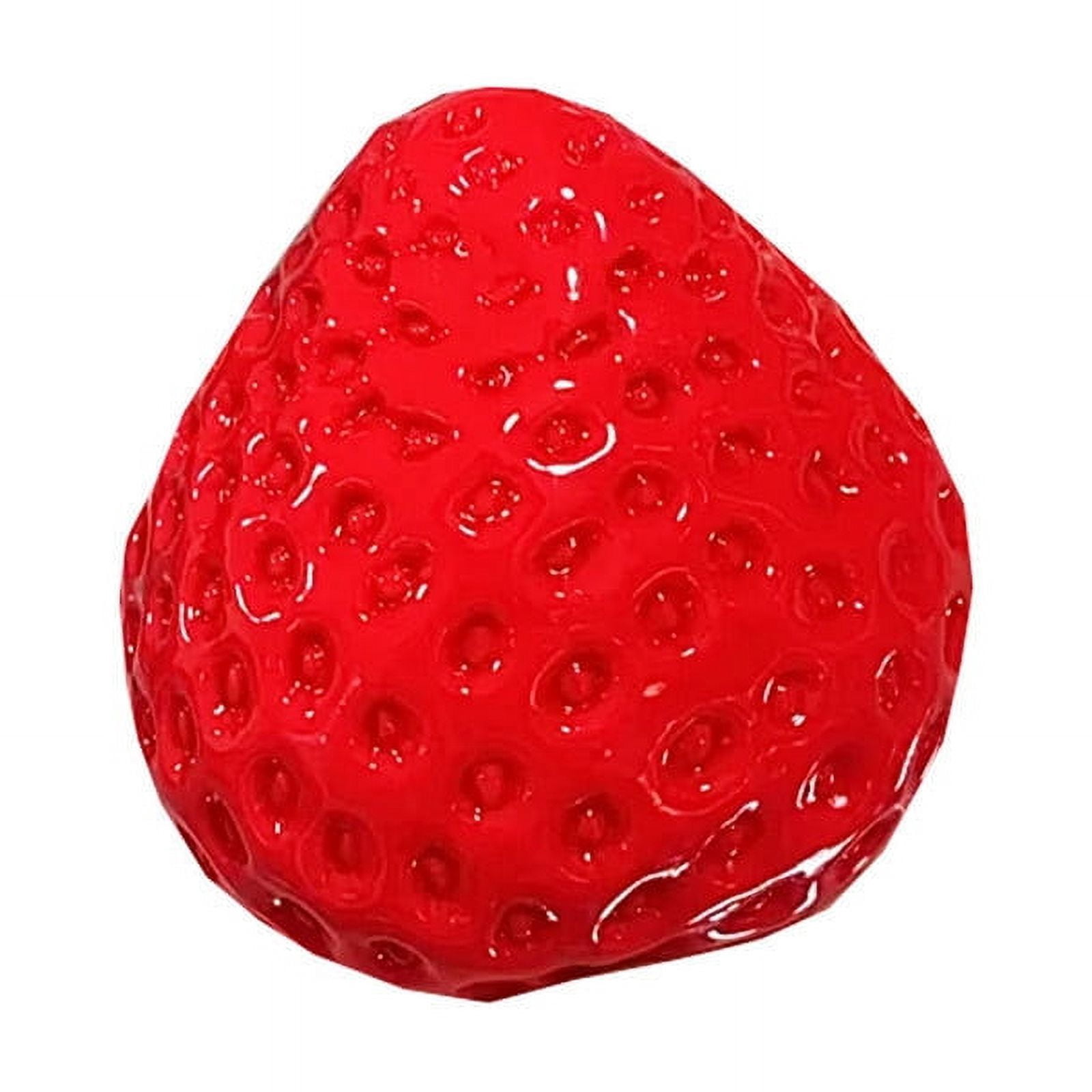 YUNAFFT Strawberry Stress Ball, Squishies Strawberry, Stress Relieving, Squeeze Strawberry Perfect for Relieving Stress and Anxiety
