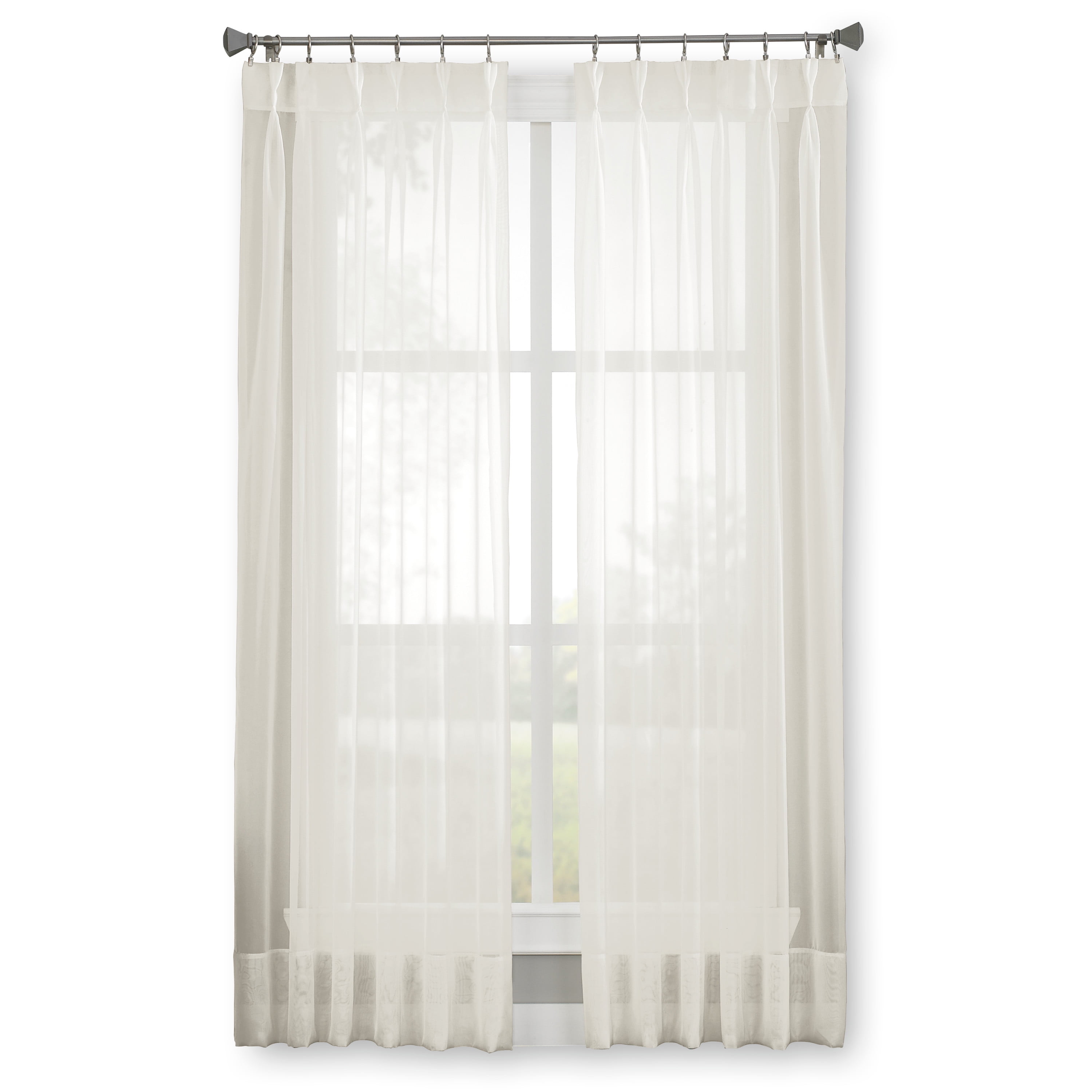  Honbay 200pcs White Plastic Curtain Hooks for Window Curtain,  Door Curtain and Shower Curtain : Home & Kitchen
