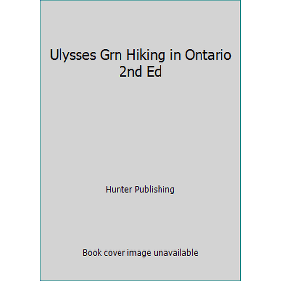 Pre-Owned Hiking in Ontario (Unknown) 2894646836 9782894646830