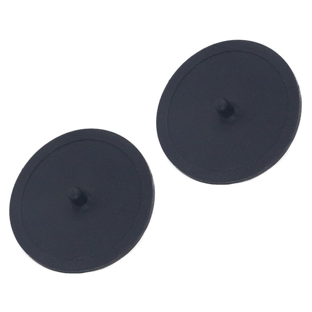 OULII 2Pcs Coffee Machine Cleaning Tool Rubber Blind Insert for Espresso Preparation by Coffee Enthusiasts