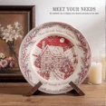 thumbnail image 5 of Plate Holder Display Stand - 6.5 Inch Picture Frame Stand, Wooden Display Stand for Book, Photo, Decorative Plate Women, 5 of 5