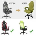 thumbnail image 6 of 4Pcs/set Corn Velvet Office Gaming Chair Covers Home Stretch Spandex Computer Rotating Lift Armchair Seat Covers, 6 of 7