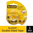 thumbnail image 5 of Scotch Double Sided Tape with Dispenser .75 x 300 in Adhesive Clear, 3-Pack, 5 of 8