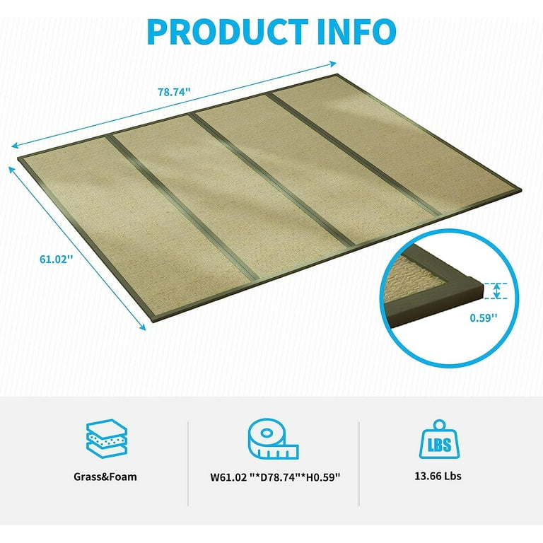 Romanschrijver nationale vlag sokken Mjkone Queen Size Tatami mat, Natural Grass Tatami,Folding Japanese Floor Sleeping Mattress with Non-Slip Breathable Memory Foam for Small Place/Meditation Space/Yoga Gym/Zen Room - Walmart.com Romanschrijver nationale vlag sokken Mjkone Queen Size Tatami mat, Natural Grass Tatami,Folding Japanese Floor Sleeping Mattress with Non-Slip Breathable Memory Foam for Small Place/Meditation Space/Yoga Gym/Zen Room - Walmart.com