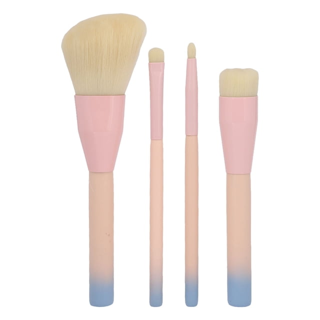 Juego de brochas de maquillaje NikouMX 4 piezas brochas cosméticas profesionales