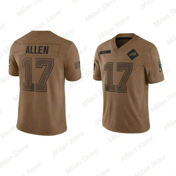 24-25 New Arrival USA Rugby Jerseys Buffalo 17 Allen Jersey Men Bills Rugby Jersey Short Sleeve Adult/KID Rugby Jersey Kits