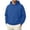 *Dark Blue, variant on VBVC Men's Long Sleeve Hoodie with Pockets , Fall Stretchy Pullover Sweatshirt For Men, S-4XL