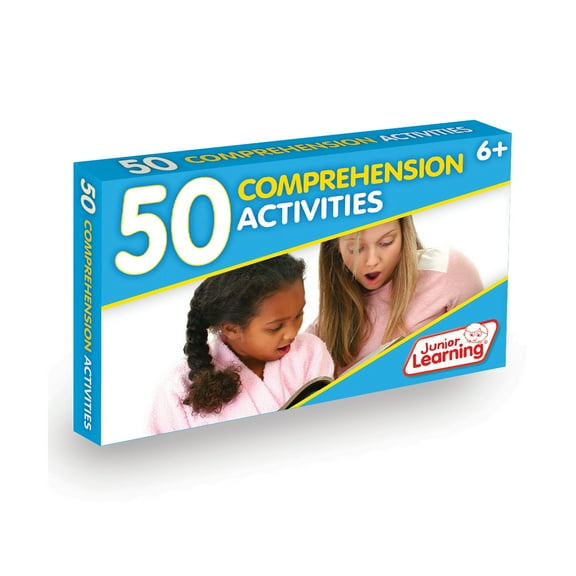 50 Comprehension Activities Junior Learning for Ages 6-9  Grade 1 to Grade 4 Learning, Language Arts, Perfect for Home School, Educational Resources