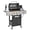 3 Burner w/Side Burner, variant on 3 Burner Grill Propane Gas Grill, Outdoor Stainless Steel 25650 BTU Patio Garden BBQ Grill with Lid, Wheels, RV Camping Barbecue