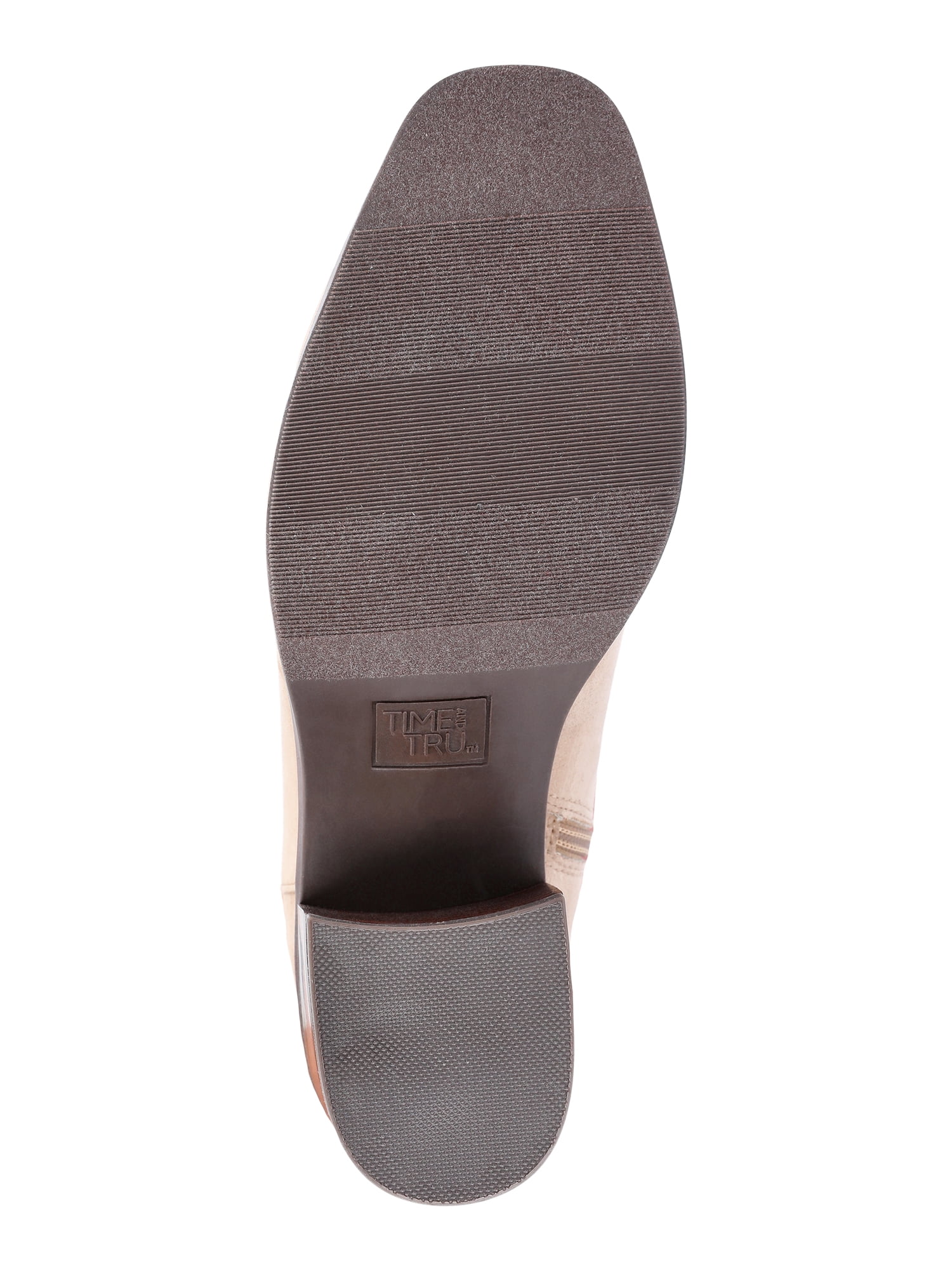 Time and Tru Women's Block Heel Over the Knee Boot, Wide Width Available