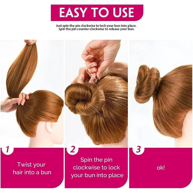 Hair spin pins discount