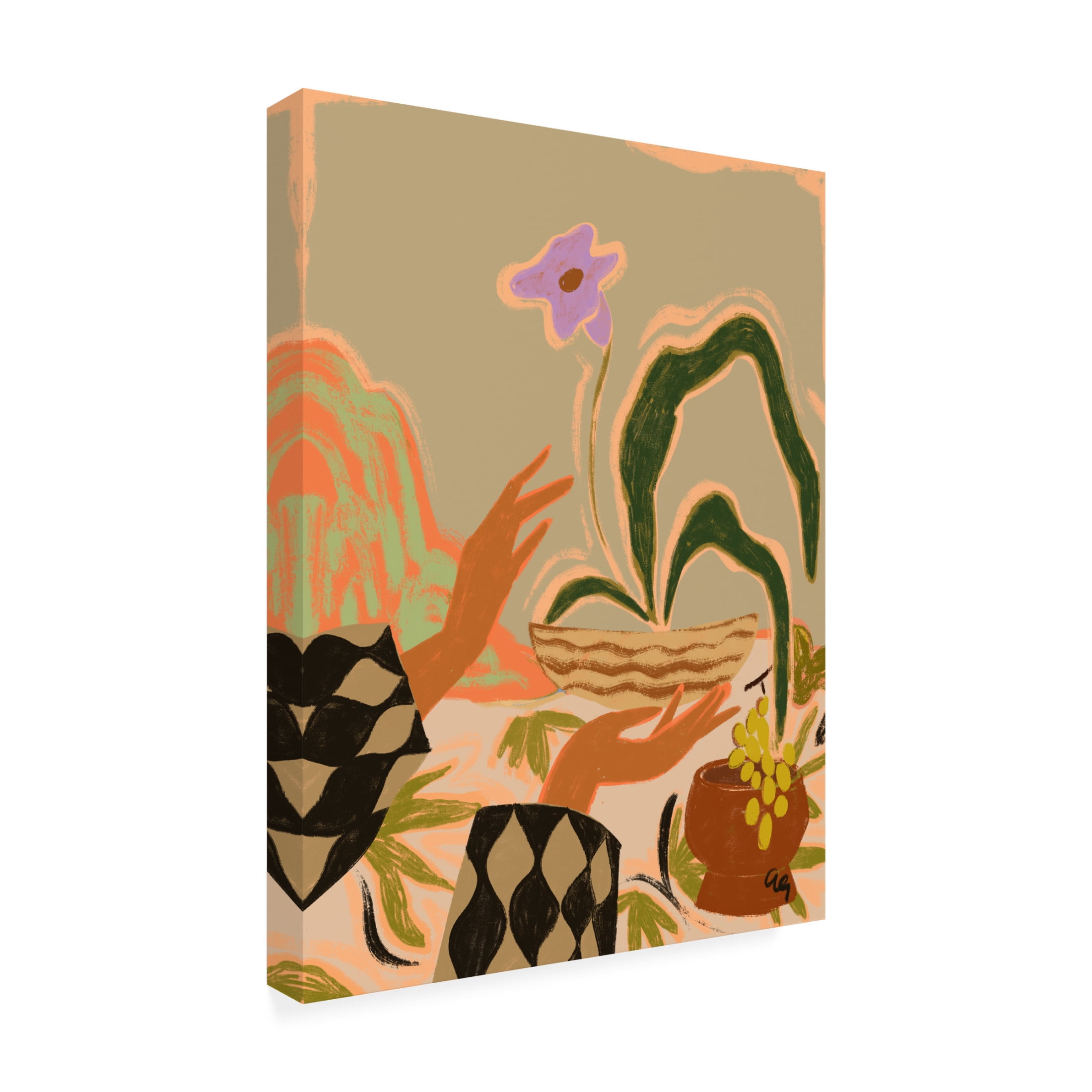 Trademark Fine Art Arty Guava The Power Of One Canvas Wall Art