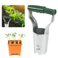 thumbnail image 2 of 2 uds herramienta para plantar jardín plantador de mano trasplantador de plántulas para plantar trasplantador liberación automática del suelo, 2 of 8