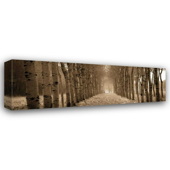 Heather Ross 44x17 Gallery Wrapped Canvas Wall Art Titled - The Shimmering Forest