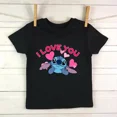 thumbnail image 3 of Camiseta de algodón para niños, camiseta de dibujos animados de Disney Lilo Stitch, camiseta de manga linda de Stitch, camiseta gráfica Y2k, camisetas para niñas y niños, 3 of 5