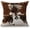 Sl283, variant on Magic Arrow Compass North South West East Decorative Throw Pillow Cover Case Cushion Home Living Room Bed Sofa Car Cotton Linen Square 18 x 18 Inches